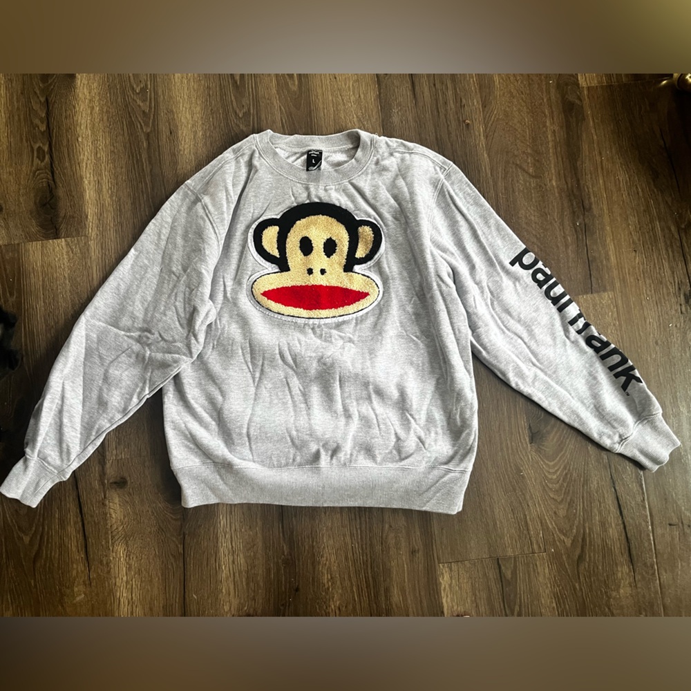Paul Frank monkey crewneck sweatshirt